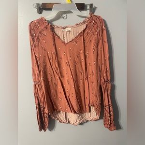 Maurice’s dusty pink blouse. Worn once.